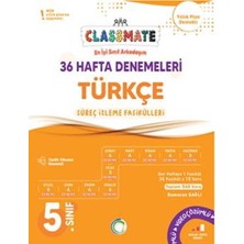 Okyanus Yayınları 5. Sınıf Türkçe Classmate 36 Hafta Denemeleri