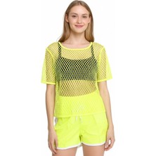 Ottoland Kadın Plaj ve Deniz Şortu Günlük Hızlı Kurur Esnek Cepli Bağcıklı Rahatkesim OPKPDS26OPMOD41