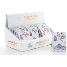 Taşlı Istanbul Tasarımı El Aynası Ince