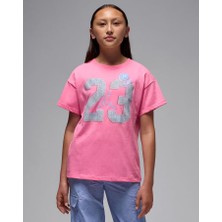 Nıke Jordan Jdg Blue Jeans & Blıng Ss Tee Kız Çocuk Tişört 45F216