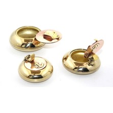 3'lü Pirinç Küllük Seti