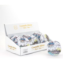 Taşlı Istanbul Tasarımı El Aynası Kalın