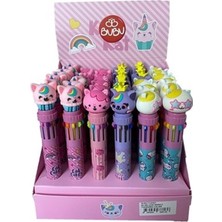 Bubu Bu-Bu Cok Renklı Tukenmez Kalem Kedıler