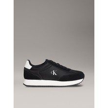Calvin Klein RUNNER LACEUP MG NYLON MI Siyah Kadın Sneaker