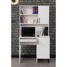 Çalışma Masası, Blesk Çalışma Masası Bilgisayar Masası Beyaz