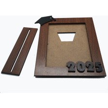 Mezuniyet Resim ve Fotoğraf Çerçevesi, Karne Hediyesi Öğrenci Ahşap Çerçeve