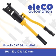 EMS-120 El Hidrolik Skp Sıkma Aleti 10-120 Mm²