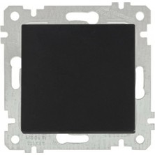 Mutlusan Rita Siyah Mekanizma + Tuş Kör Kapak