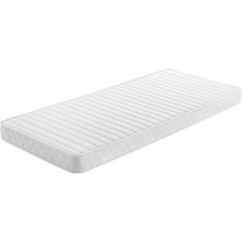 Hüzzam Full Ortopedik | 30 DNS FLEXİ Sünger Yatak | 90x190x12 cm | Yaysız, Gıcırtısız, Çift Yönlü, Orta Sert
