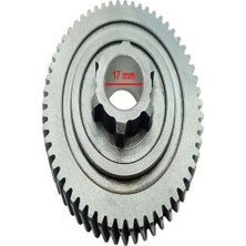 E-Yük Arabası Şanzıman Dişlisi 56T Iç 17 mm 6 Tırnaklı Öm Erpilsan Elektronik
