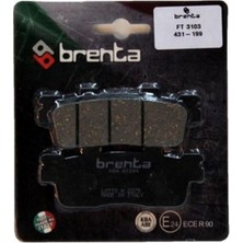 Kawasakı J  300CC 14-19 Arka Fren Balatası Brenta Organik