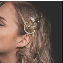 3' Lü Toka Seti Ay Yıldız Toka