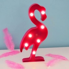 LED Işıklı Flamingo Gece Lambası
