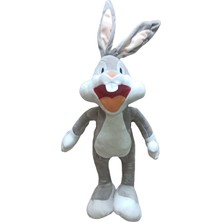 PopŞeker Bugs Bunny Peluş 40 cm – Looney Tunes’un Yıldızı Evinde!
