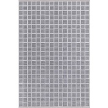 Dalida 3216A Yumuşak Dokulu Modern Desenli Gri Krem Salon, Mutfak, Oturma, Çocuk Oda Halısı