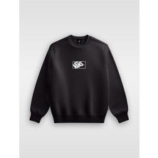 Blocked Box Loose Crew Fleece