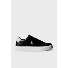 Calvin Klein Deri Logolu Sneaker Ayakkabı YM0YM014350GM Erkek Ayakkabı YM0YM01435 0gm