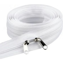 Fermuar Bir Top 200 Metre 200 Başlık Beyaz Tip 5