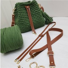 Deri Ayarlı Çanta Askısı ve Büzgüsü