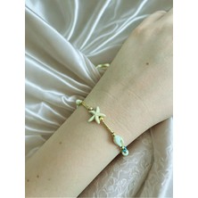 Deniz Kabuğu Yaz Bileklik Renkli Deniz Yıldızı Bileklik