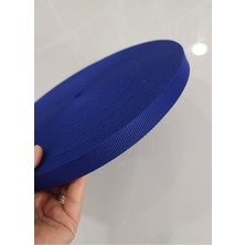 Şerit Kolon Polyester Çanta Askısı 2 cm -Saks Mavi 2 Metre