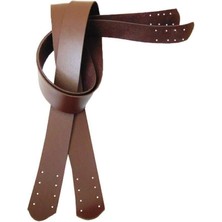 Eyfel Kahverengi Dikilebilir Çift Çanta Sapı Kadınlar İçin 3X80 İmitasyon Deri Şık