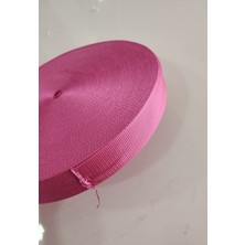 Şerit Kolon Polyester Çanta Askısı 4 cm -Pembe 2 Metre