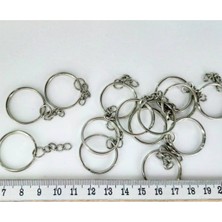 Anahtarlık Halkası Aparatı 25 mm 50 Adet