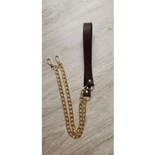 Zincirli Deri Askı 120 cm