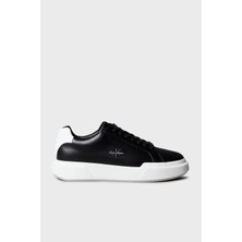 Calvin Klein CHUNKY CUPSOLE LACEUP LTH Siyah Erkek Sneaker