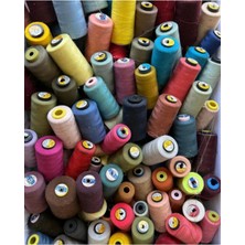 Eyfel Dikiş Iplik 24'lü Set Kadınlar İçin 120 No Polyester Renkli Dikiş İpliği
