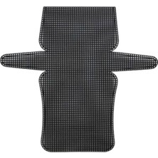 El Çantası Yapımı Için Siyah plastik Kanvas 55 x 50 cm