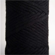 Taranan Makrome Ipi 3mm Siyah