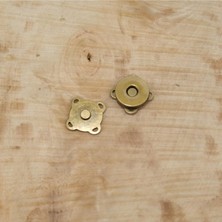 Mıknatıslı Dikme Çanta ve Cüzdan Klipsi Oksit Sarı