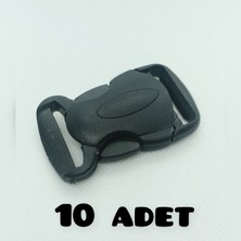 2,5cm Plastik Kilit, 25MM Plastik Kilit Toka Klips, 10 Adet Kambur Kilit