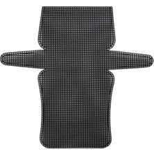 Eyfel Plastik Çanta Şablonu Siyah Kanvas Kadınlar İçin Şık Tasarım Aksesuar