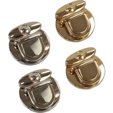 4'lü Çanta Kilidi - Gümüş/ Gold