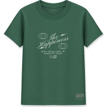 The Happiness Of Your Life Kadın Basic Yeşil Tişört