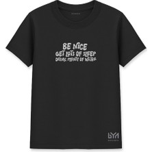 Be Nice Kadın Basic Siyah Tişört