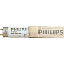 (1 Adet) Philips 30W 840 Günışığı (4000K) G13 DUYLU T8 Floresan
