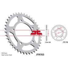 Arka Dişli Aprılıa Tuono 660CC 2021-2024