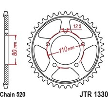 Arka Dişli JTR1330-45 2023-2024