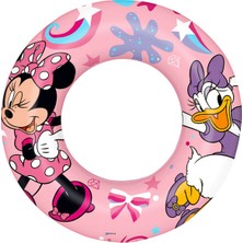 Sevimli Minnie Mouse Simit, 56 Cm, Tatlı Pudra Pembesi Renkli Çocuk Oyuncağı