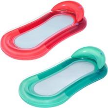 Bestway Kırmızı Fileli Deniz Yatağı Rahat Tasarım 6806 Plaj Malzemesi için Şık Seçim