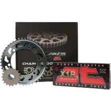 Zincir Dişli Seti Yamaha Yzf R 125CC Zincir: JT-428X1R ÇELİK-130 Ön-Arka Dişli: Jt 14T-52T 2019-2020