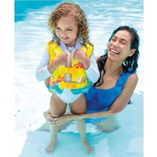 Balık Desenli Eğitici Çocuk Yeleği, Erkek ve Kız Için 5 Litre Renkli Model