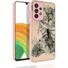 Galaxy A33 5g Kılıf Desenli Kamera Korumalı Parlak Scks Nora Kapak-No4