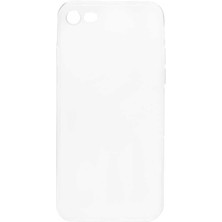 iPhone 8 Uyumlu Scks Süper Silikon Kapak-Renksiz