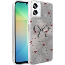 Galaxy A06 Kılıf Kamera Korumalı Figürlü Scks Ponti Silikon Kapak - Açık Mavi