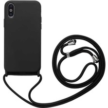 iPhone x Uyumlu Scks Ropi Kapak-Siyah